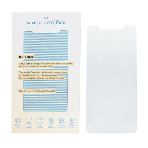 SAVEFACE Blue Light Blocking IRL Filter 12/12 Pro - Picture 1 of 4